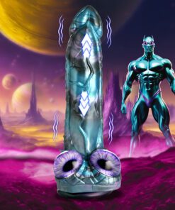 Astro-Thrust Thrusting and Vibrating Silicone Dildo