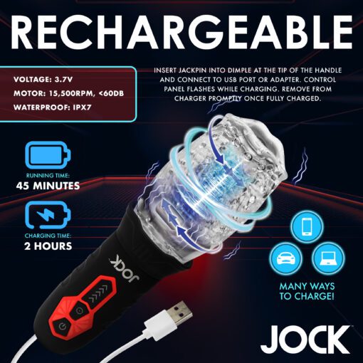 Spinning and Vibrating Masturbator - Image 7