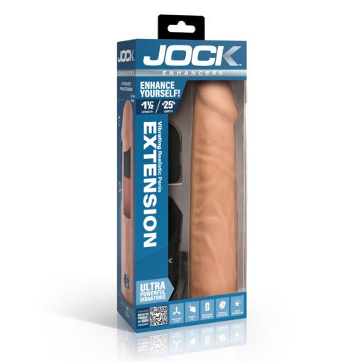 Enhancers Vibrating Penis Extension w/ Remote - Medium - Image 6