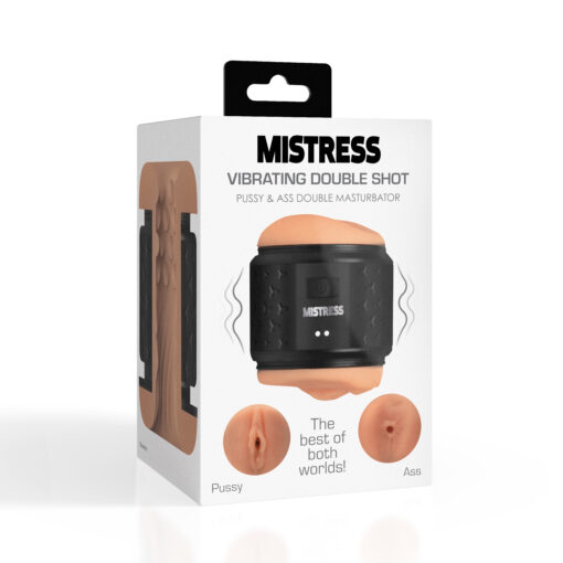 Vibrating Double Shot Mouth and Pussy Stroker - Image 7