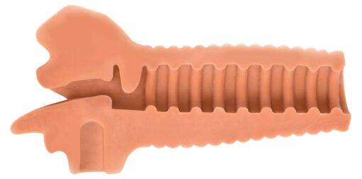 Mistress Selene Vibrating Mouth Stroker- Tan - Image 4