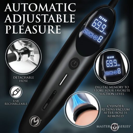 Rosebud Driller Deluxe Set Vibrating Silicone Rosebud Pump - Image 3