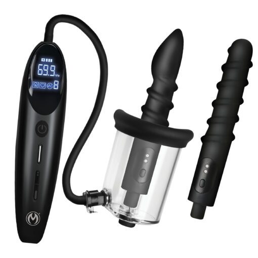 Rosebud Driller Deluxe Set Vibrating Silicone Rosebud Pump - Image 6