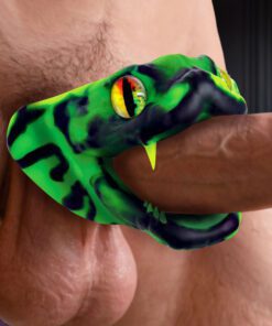 Master Cobra Silicone Cock Ring - Green