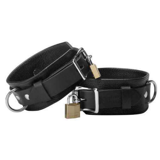 Strict Leather Deluxe Locking Ankle Cuffs - Image 2