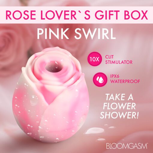 The Rose Lovers Gift Box - Pink Swirl - Image 2