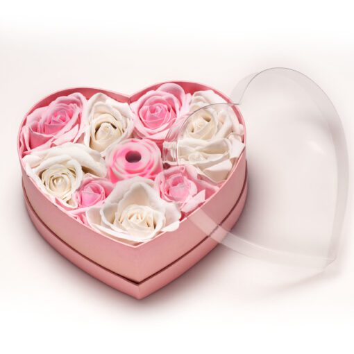 The Rose Lovers Gift Box - Pink Swirl - Image 5