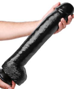 The Black Destroyer Huge 17 Inch Dildo