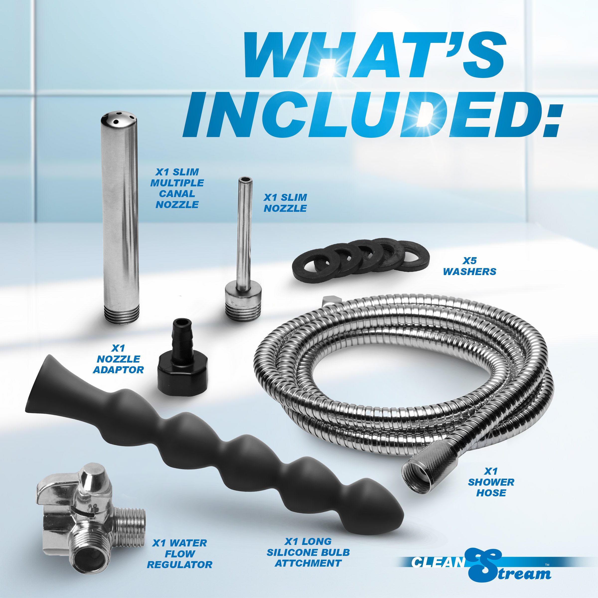 Easy Flow Enema Cleansing Kit with Silicone Attachment - Image 7