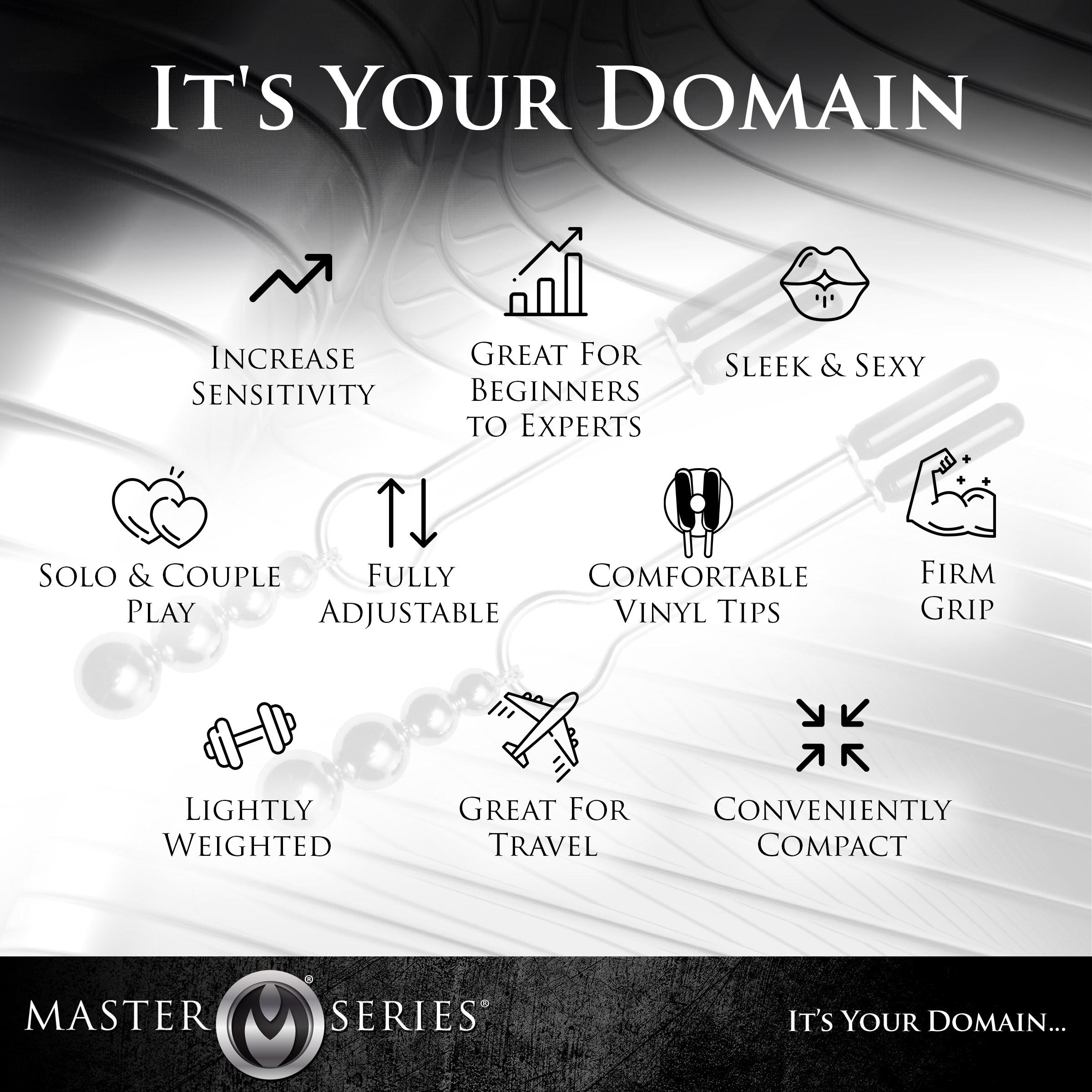 Adorn Triple Bead Nipple Clamp Set - Image 5