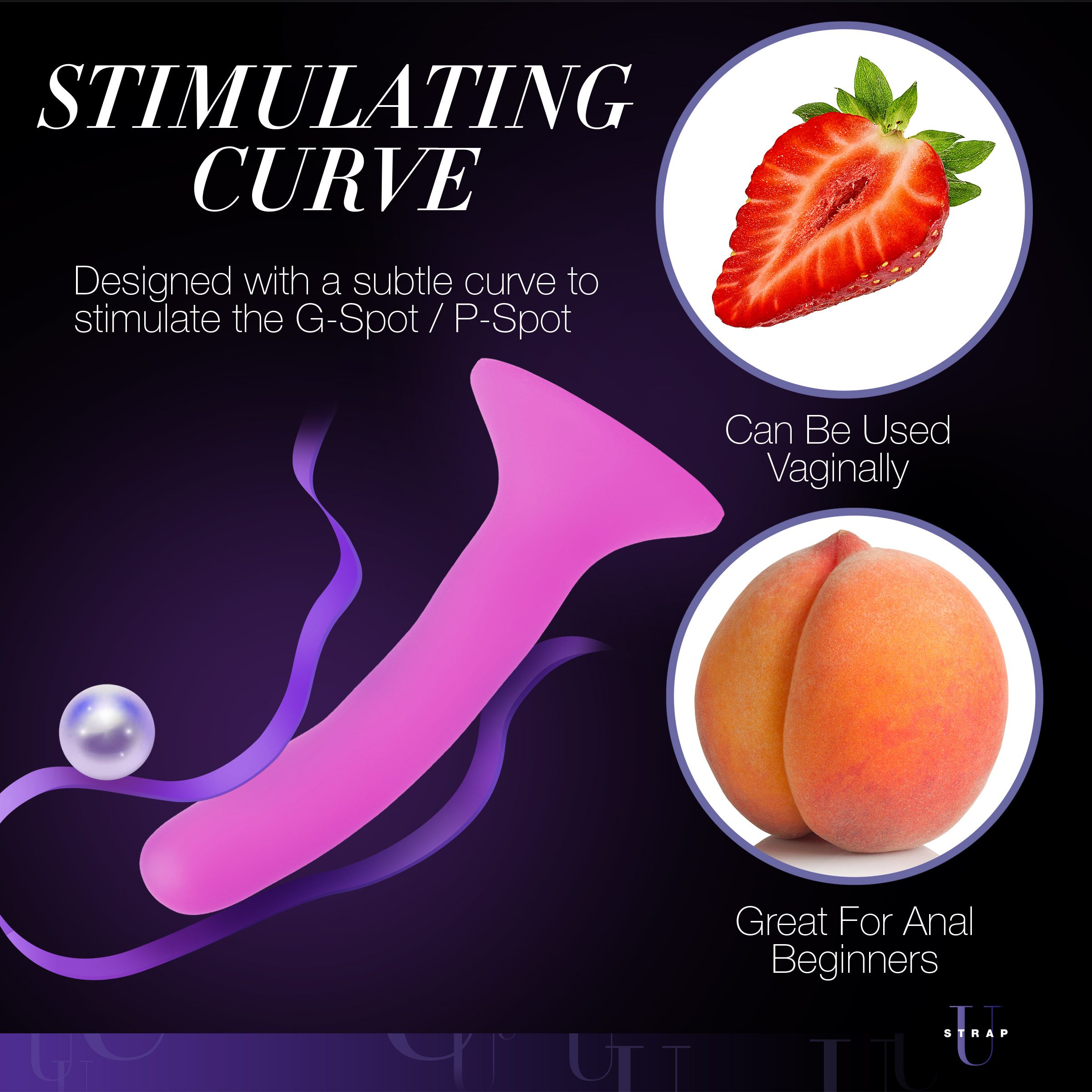 Pink Silicone Strap-On Dildo - Small - Image 6