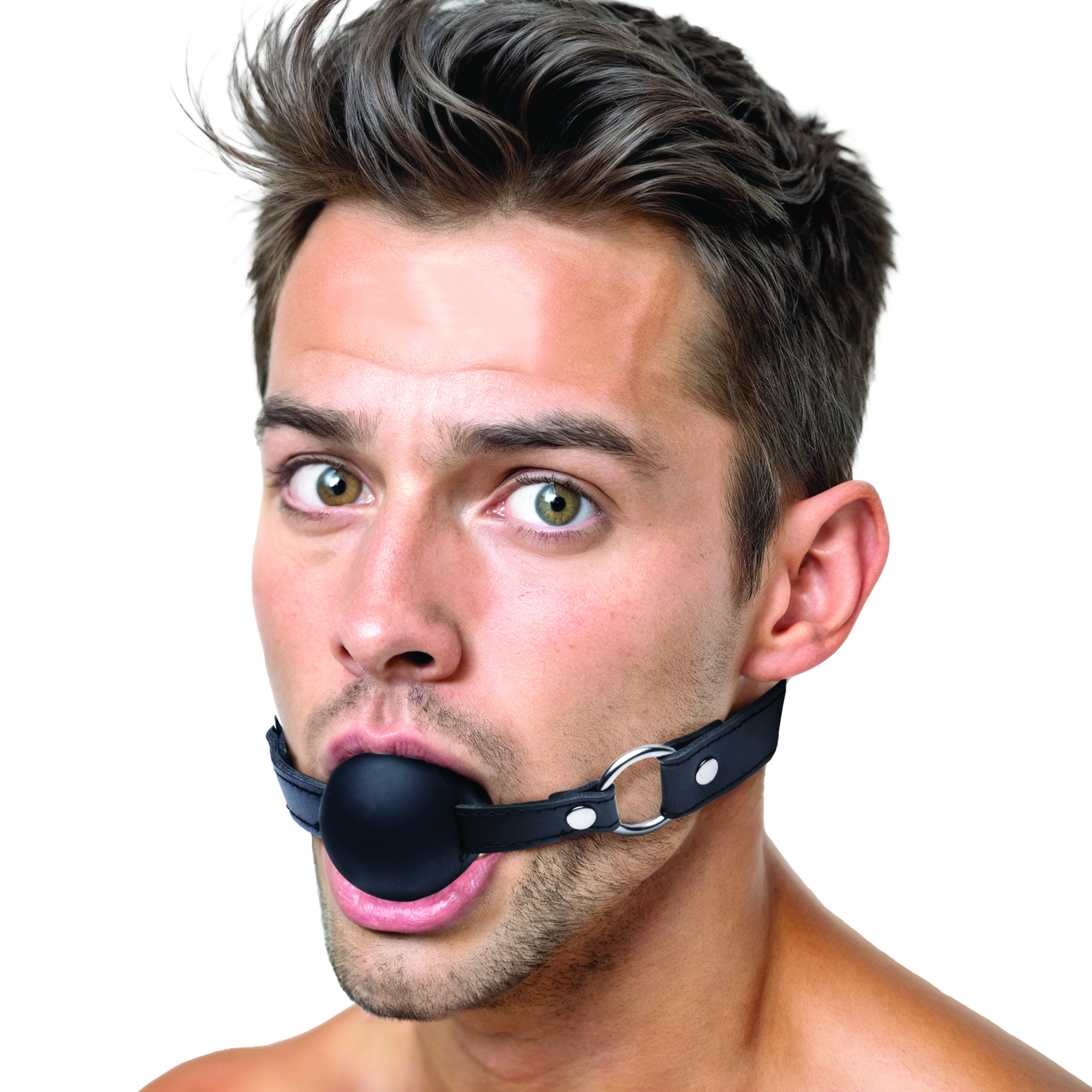 XL 2 Inch Silicone Ball Gag