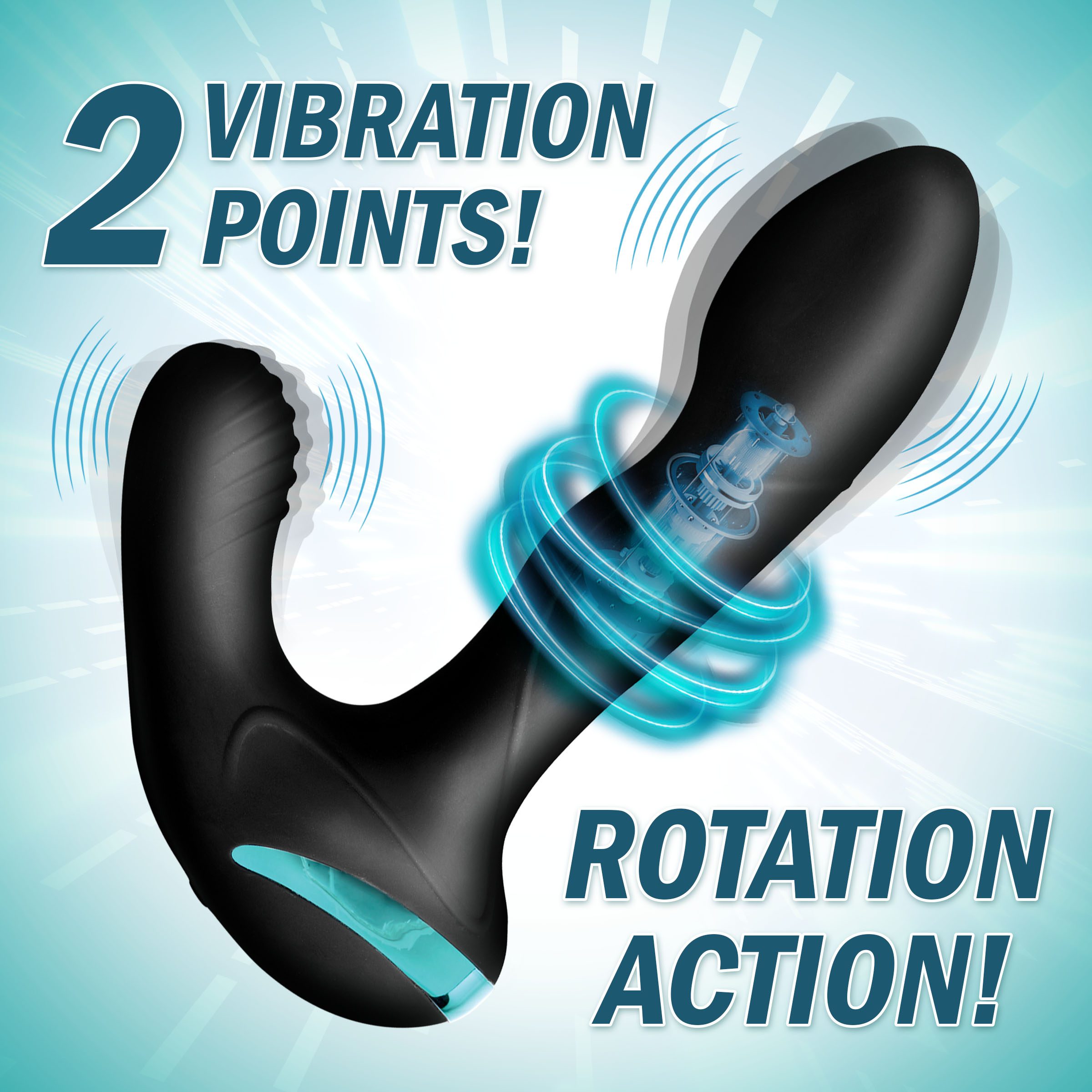 Maverick Rotating Vibrating Silicone Prostate Stimulator - Image 4