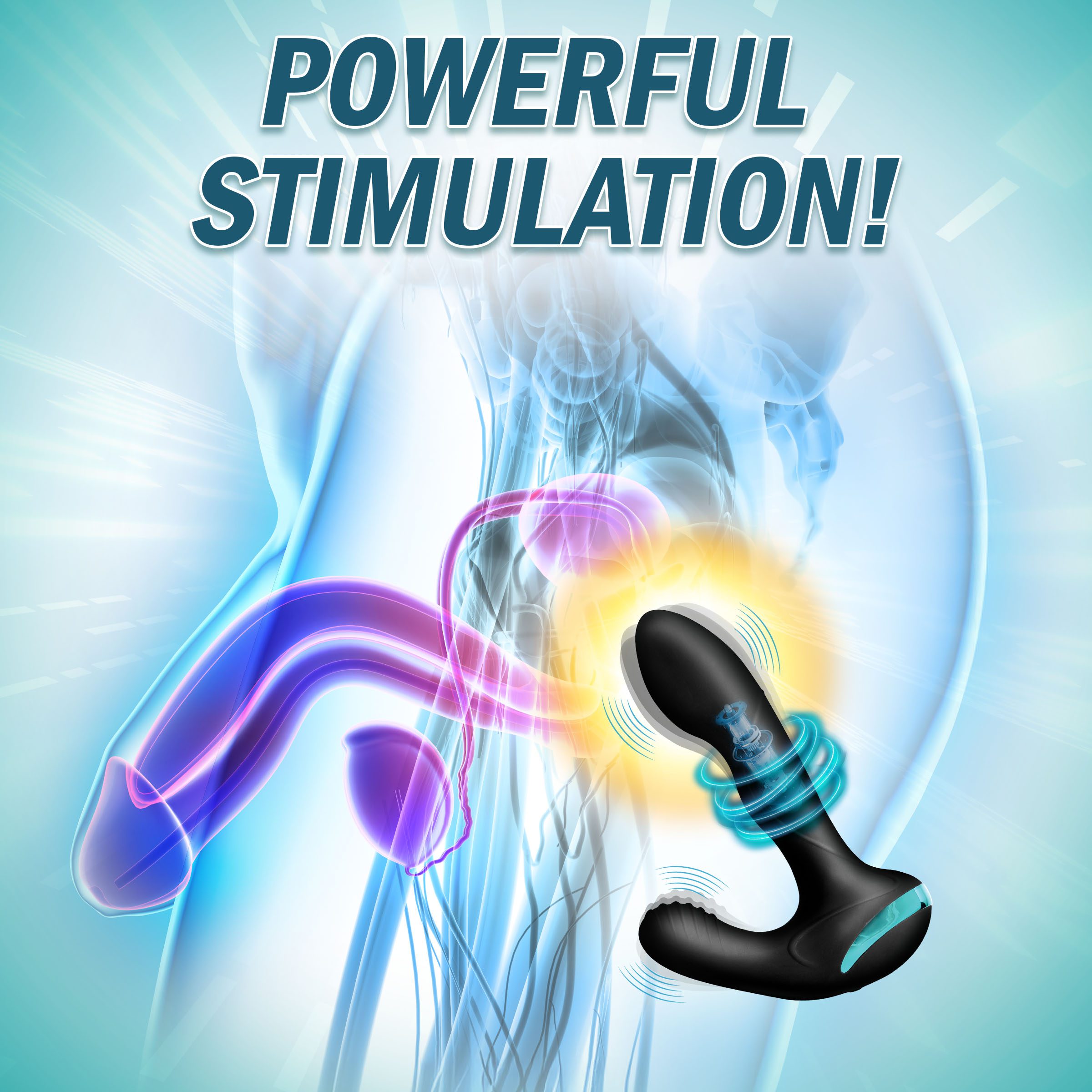 Maverick Rotating Vibrating Silicone Prostate Stimulator - Image 3