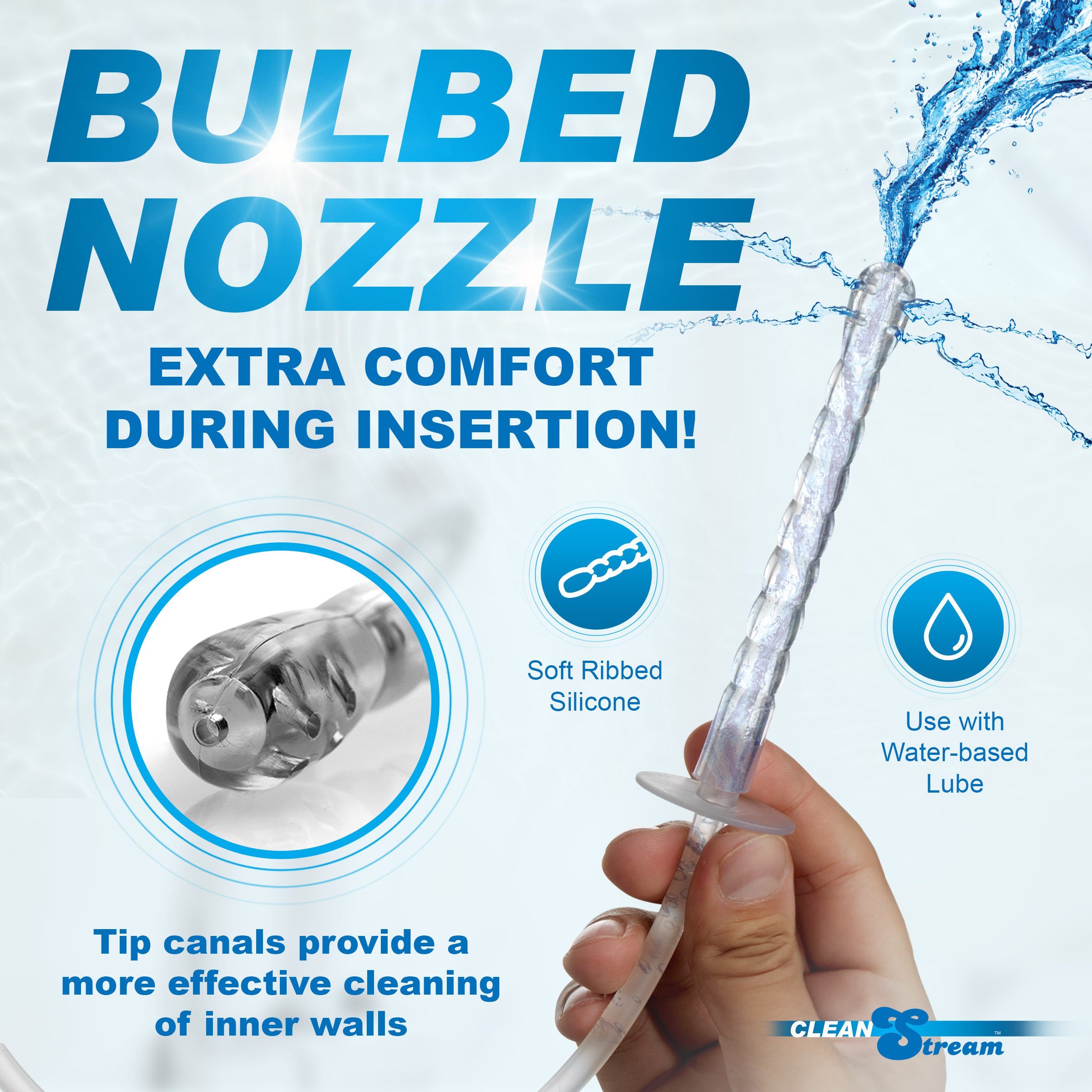 Pump Action Enema Bottle with Nozzle - Image 3