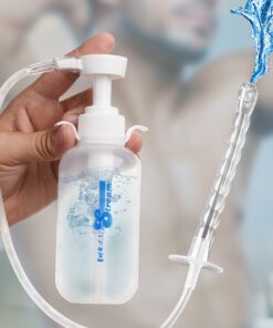 Pump Action Enema Bottle with Nozzle