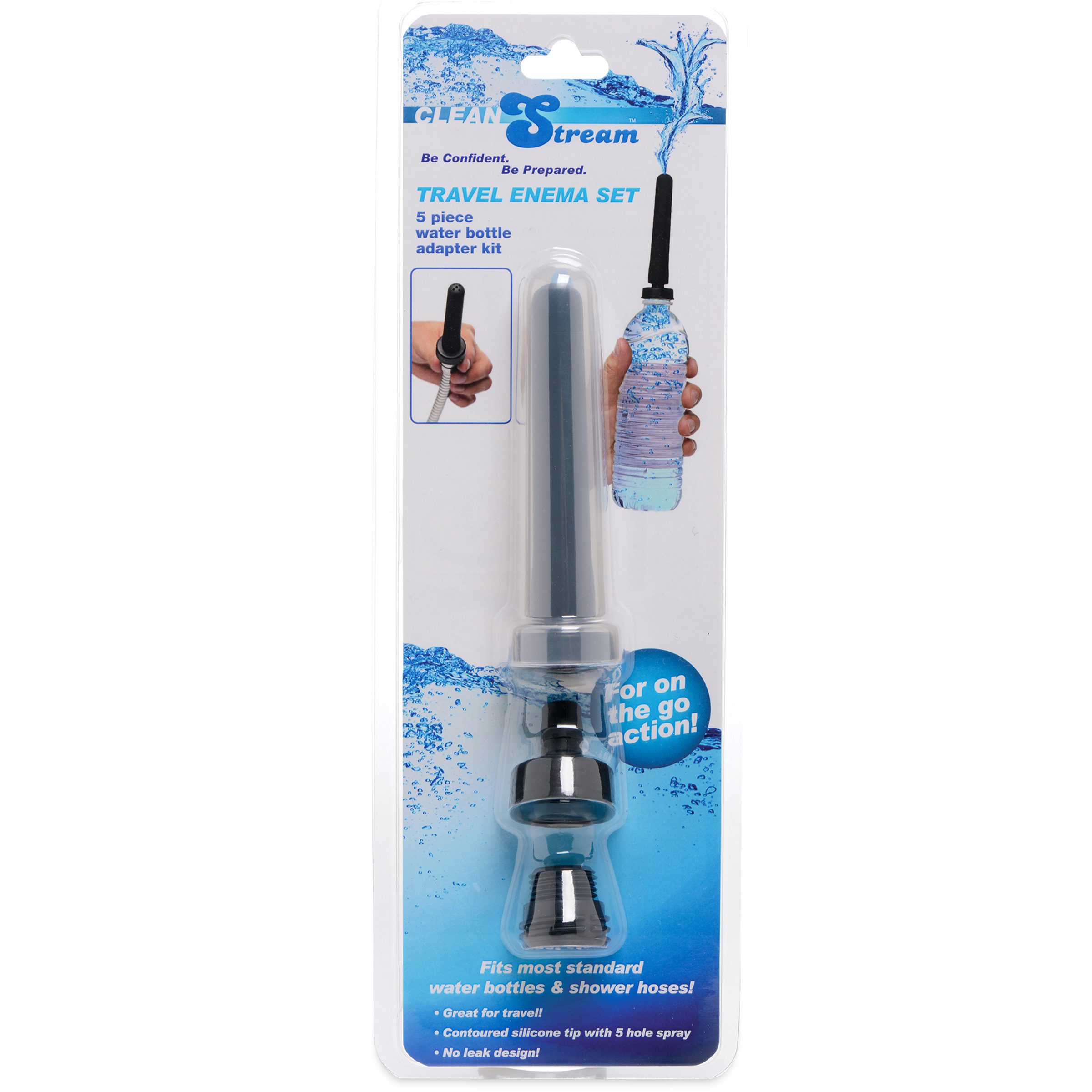 Travel Enema Water Bottle Adapter Set - Image 11