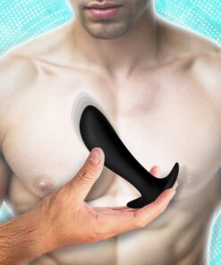Silicone Prostate Vibrator with Remote Control