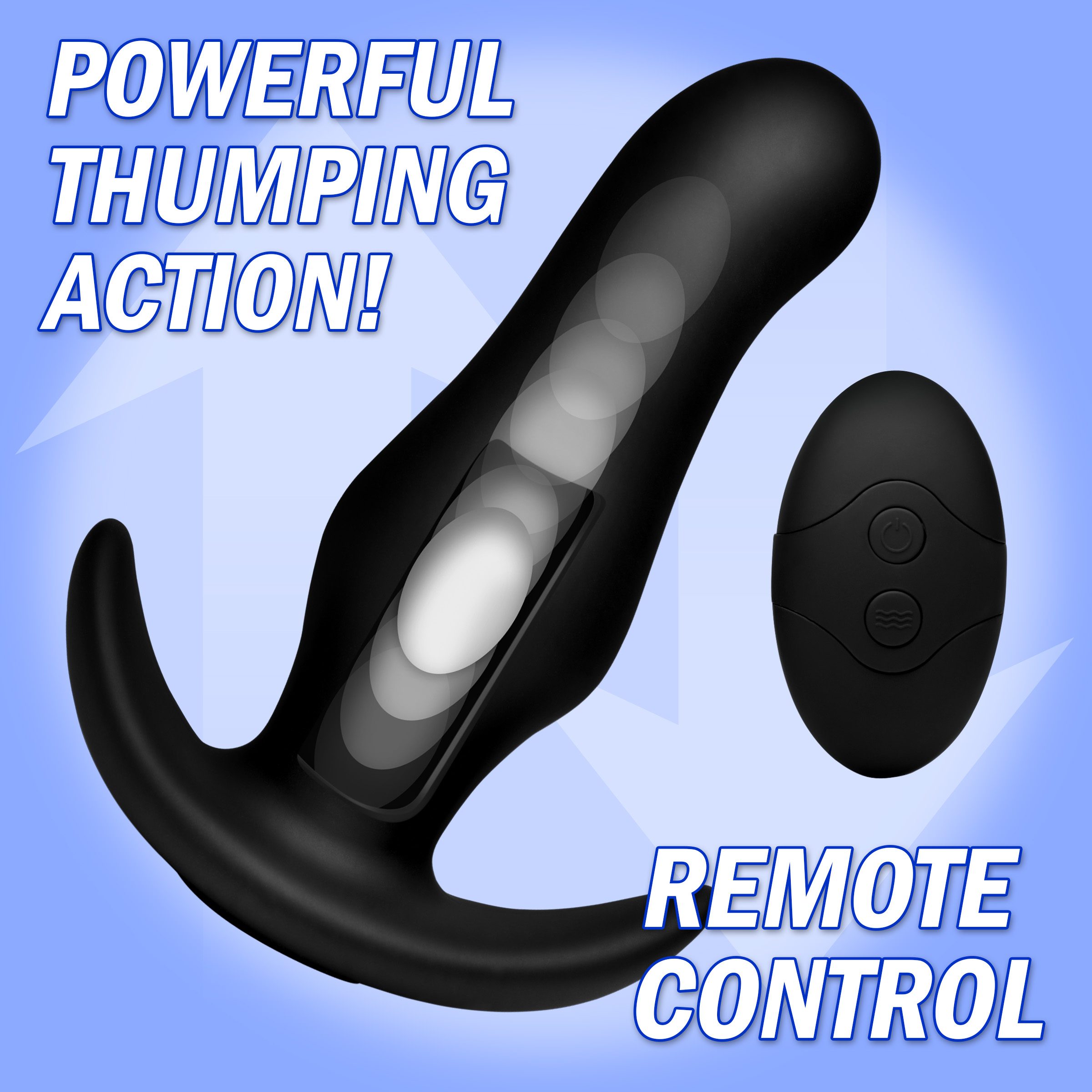 Kinetic Thumping 7X Prostate Anal Plug - Image 3