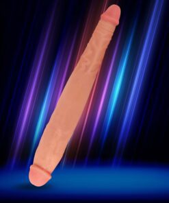 JOCK 13 Inch Tapered Double Dong Flesh