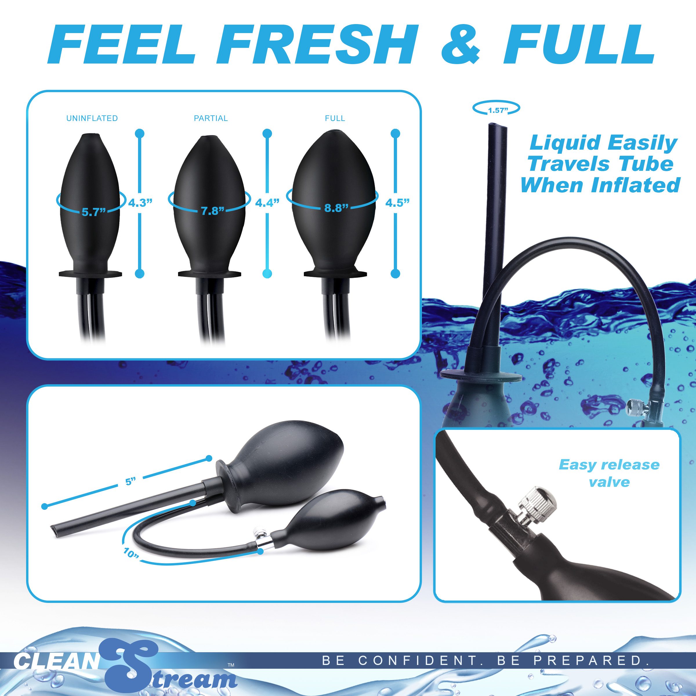 CleanStream Inflatable Enema Plug - Image 4