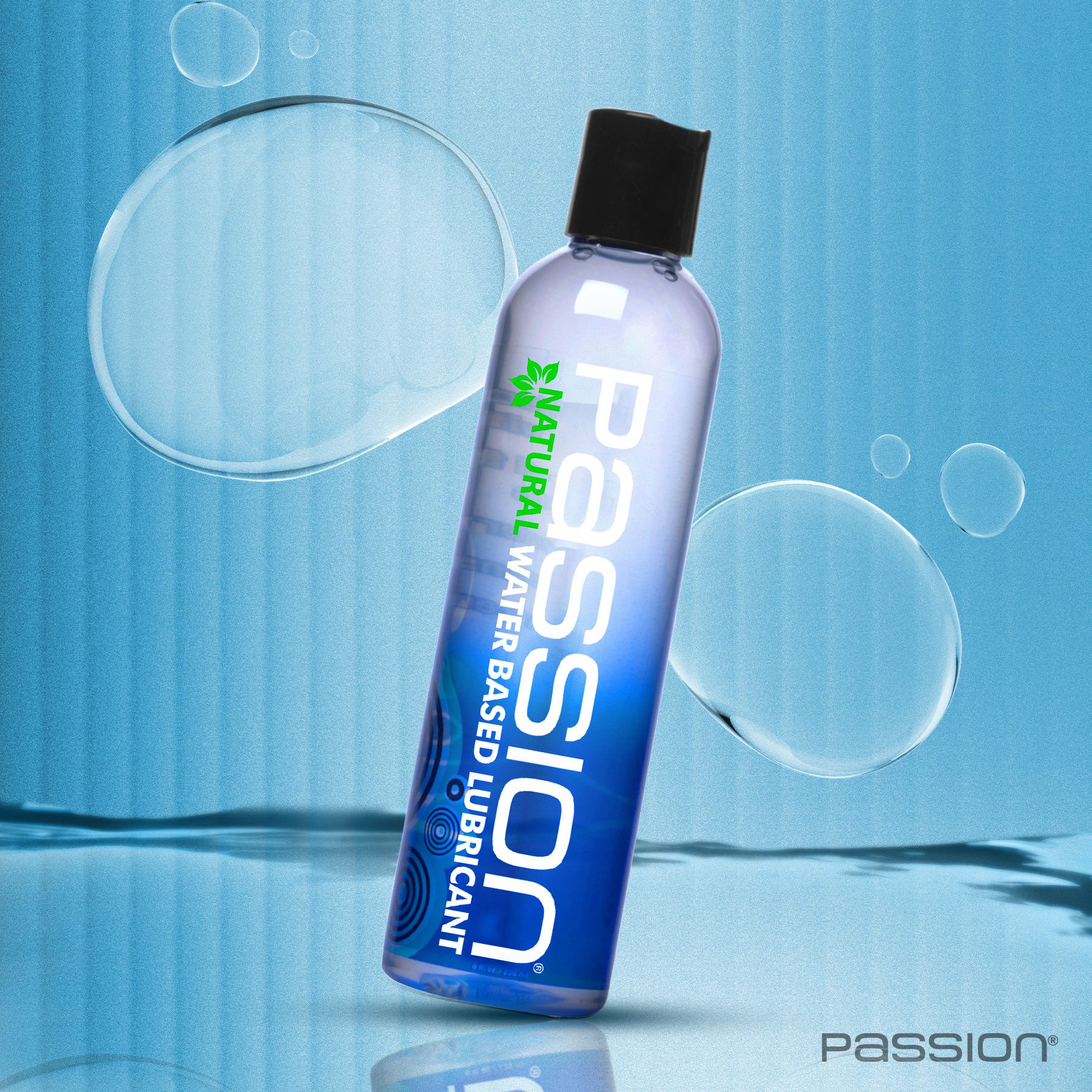 Passion Natural Water-Based Lubricant - 8 oz - Image 5