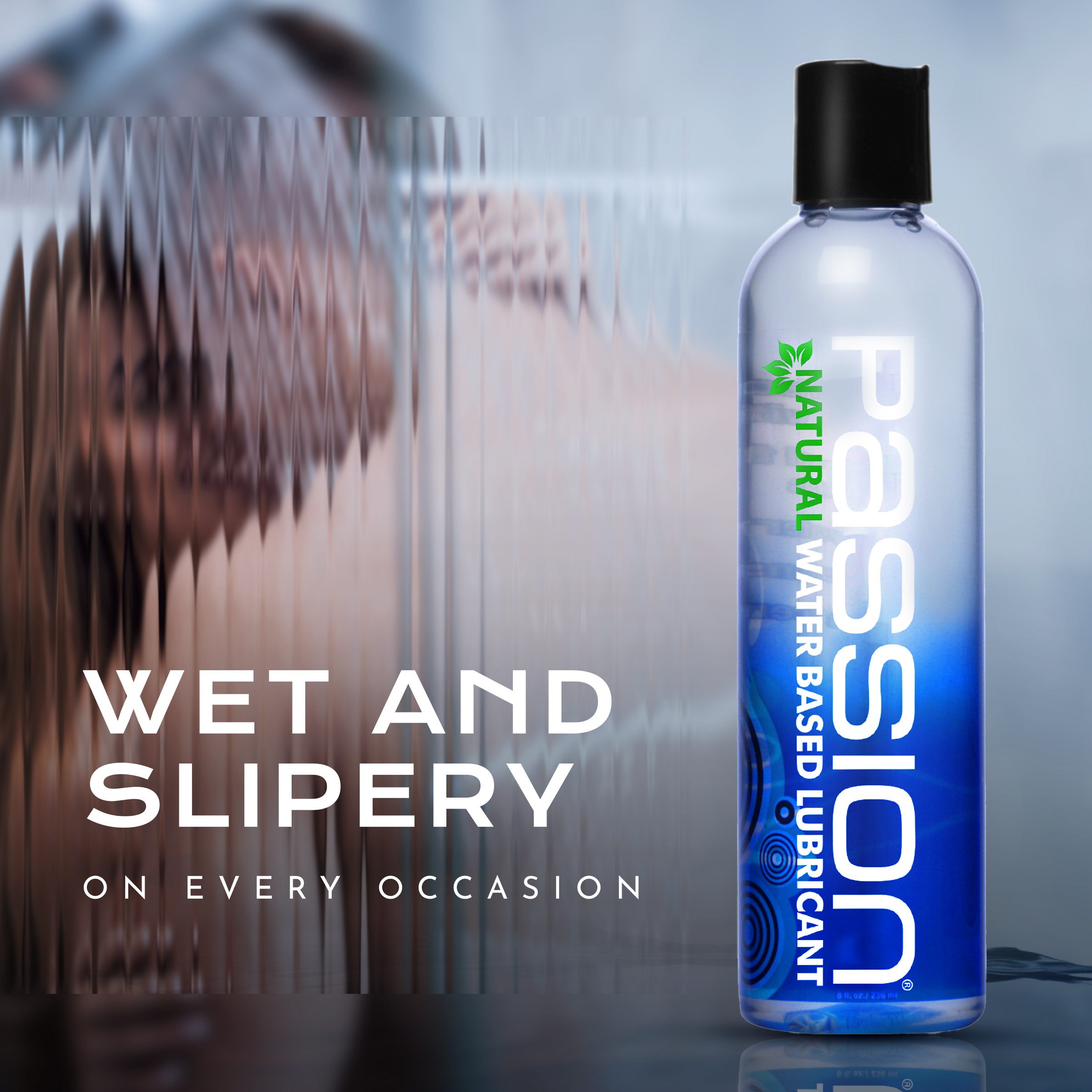 Passion Natural Water-Based Lubricant - 8 oz - Image 4