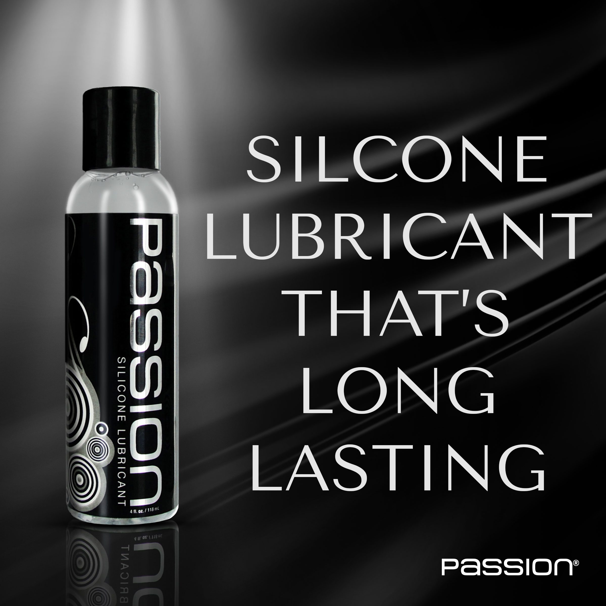Passion Premium Silicone Lubricant - 4 oz - Image 2
