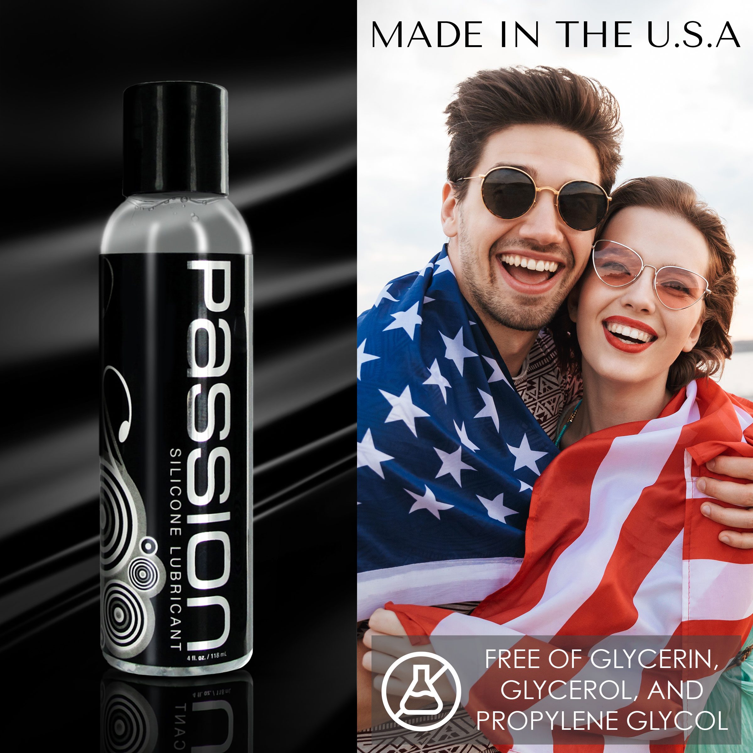 Passion Premium Silicone Lubricant - 4 oz - Image 6