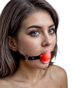Red Silicone Ball Gag
