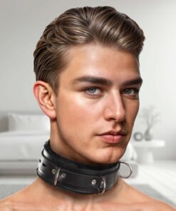 Strict Leather Premium Fur Lined Locking Collar- XL