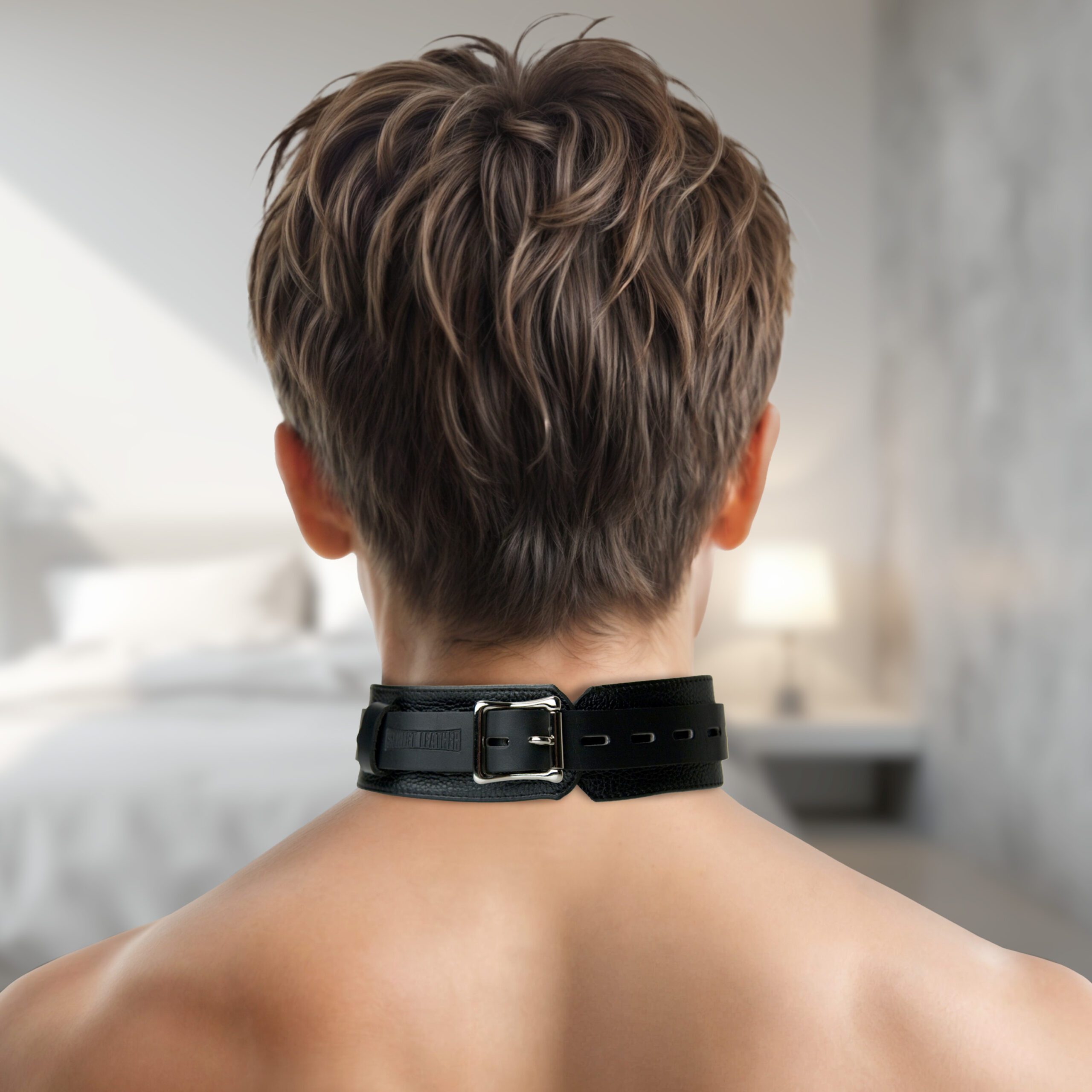 Strict Leather Deluxe Locking Collar - Image 2