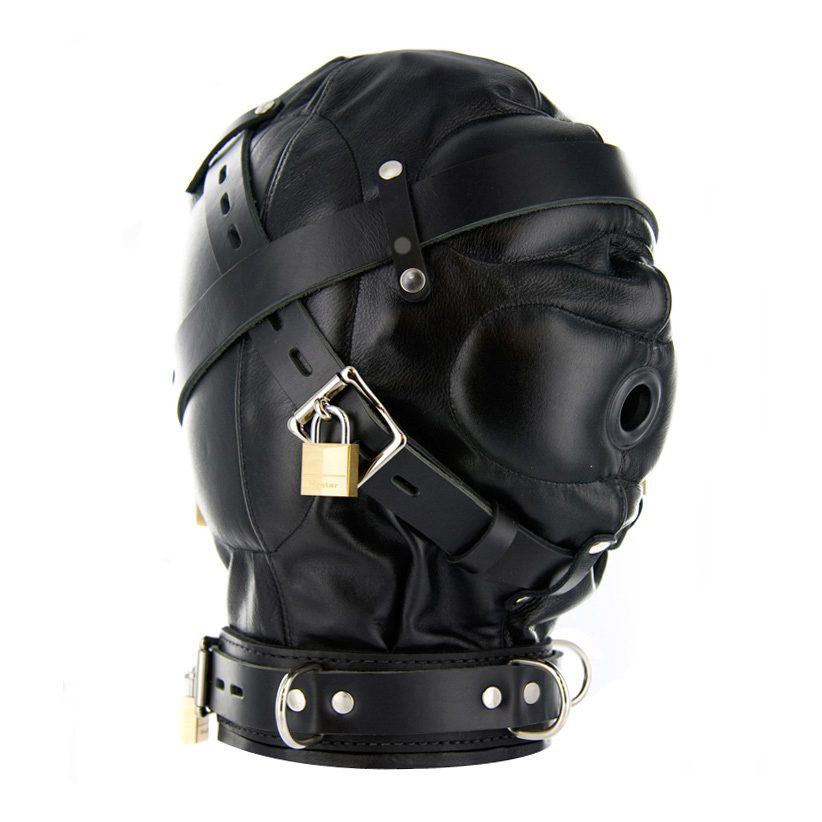 Strict Leather Sensory Deprivation Hood- SM - Image 2