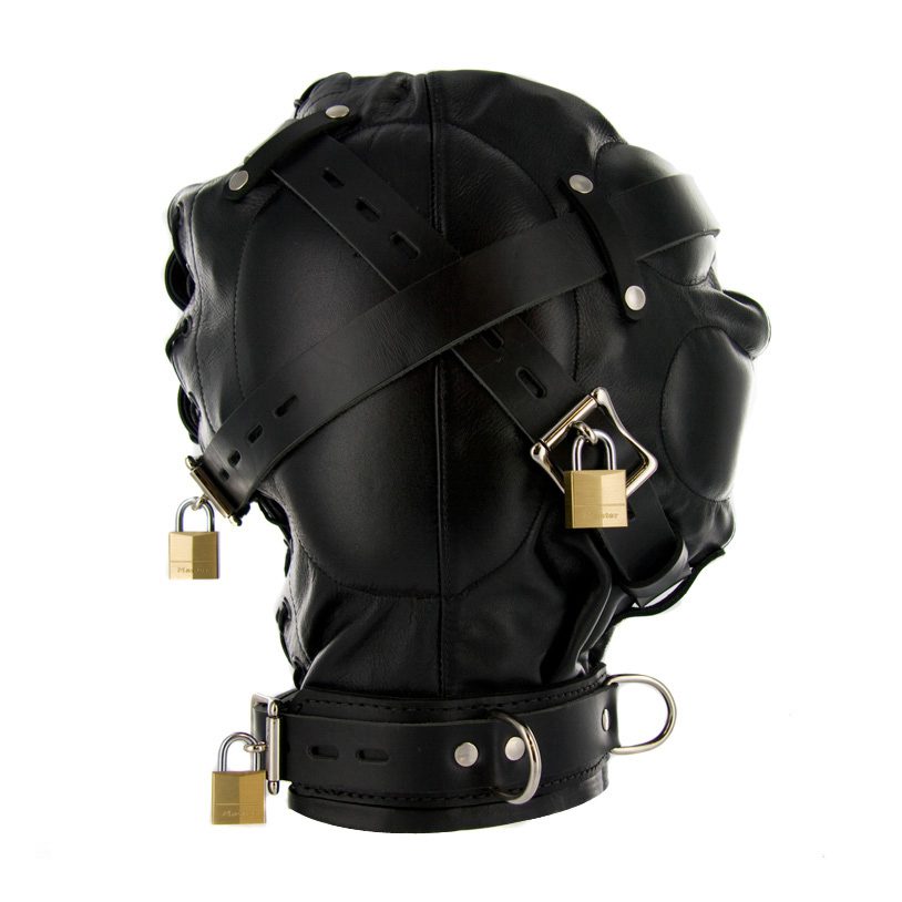 Strict Leather Sensory Deprivation Hood- SM - Image 3