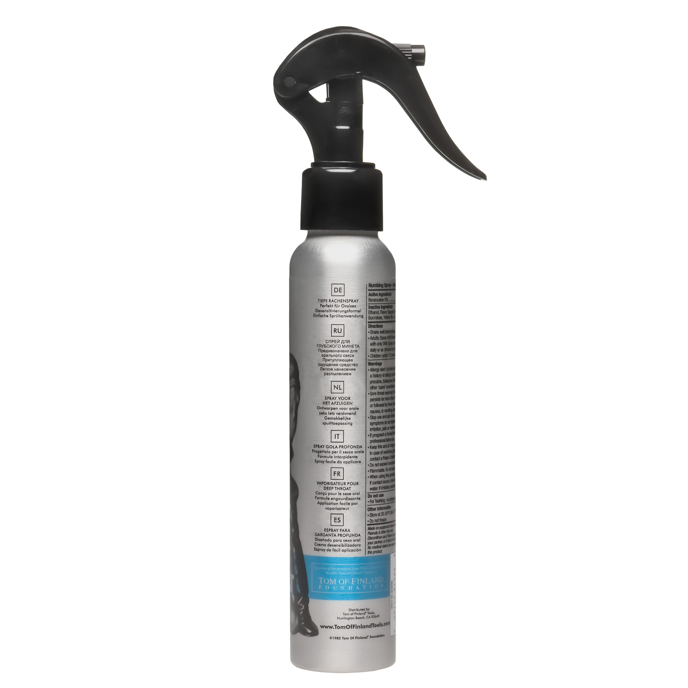 Tom of Finland Deep Throat Spray- 4 oz - Image 2