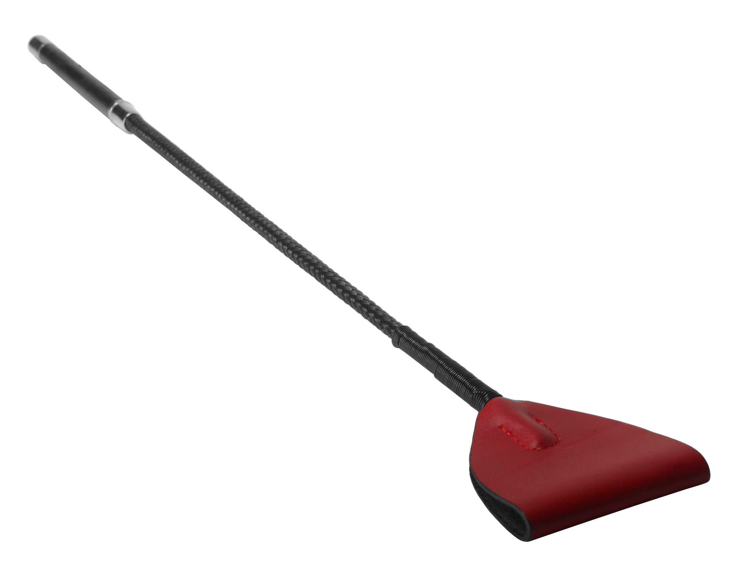 Red Leather Riding Crop - Image 2