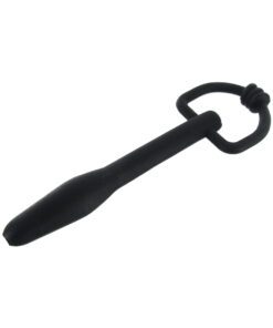 Silicone Cum-Thru D-Ring Penis Plug