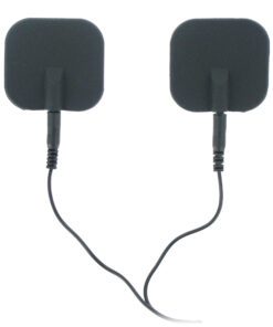 Zeus Deluxe Silicone Black Electro Pads