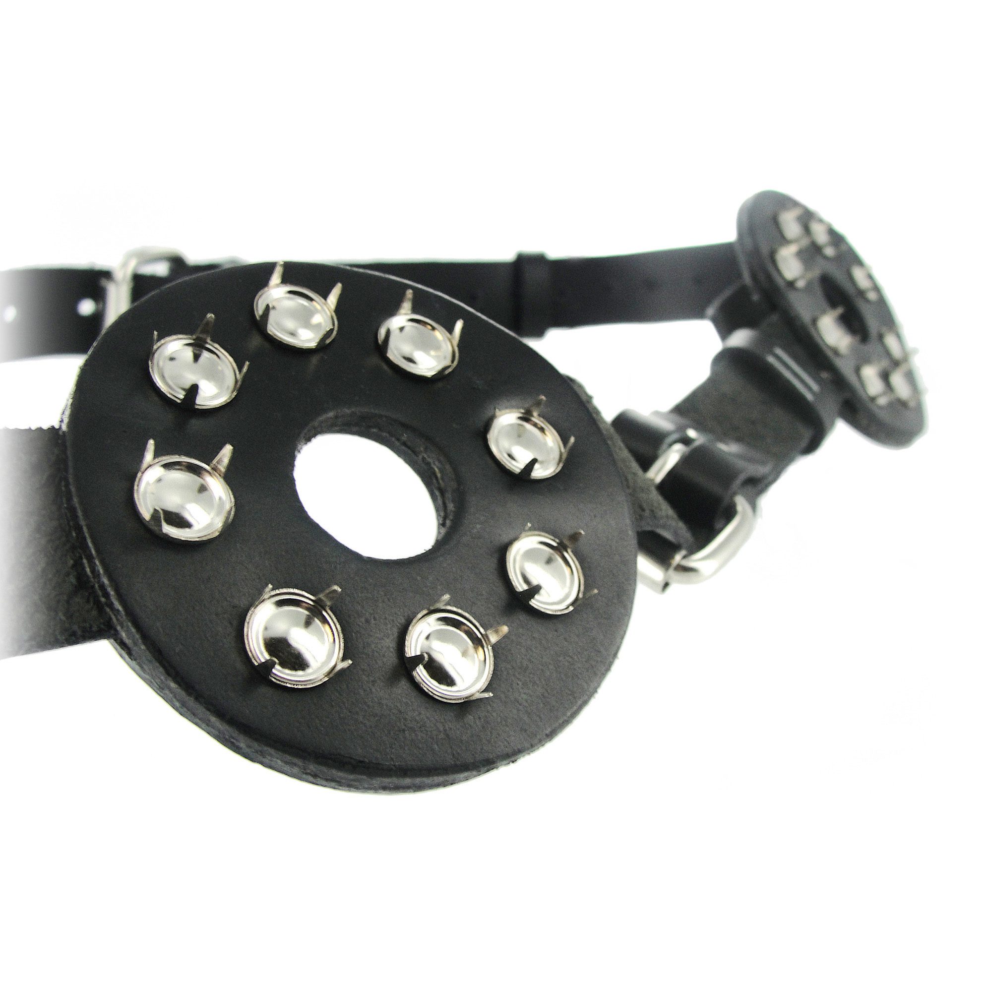 Studded Spiked Breast Binder with Nipple Holes - Image 3