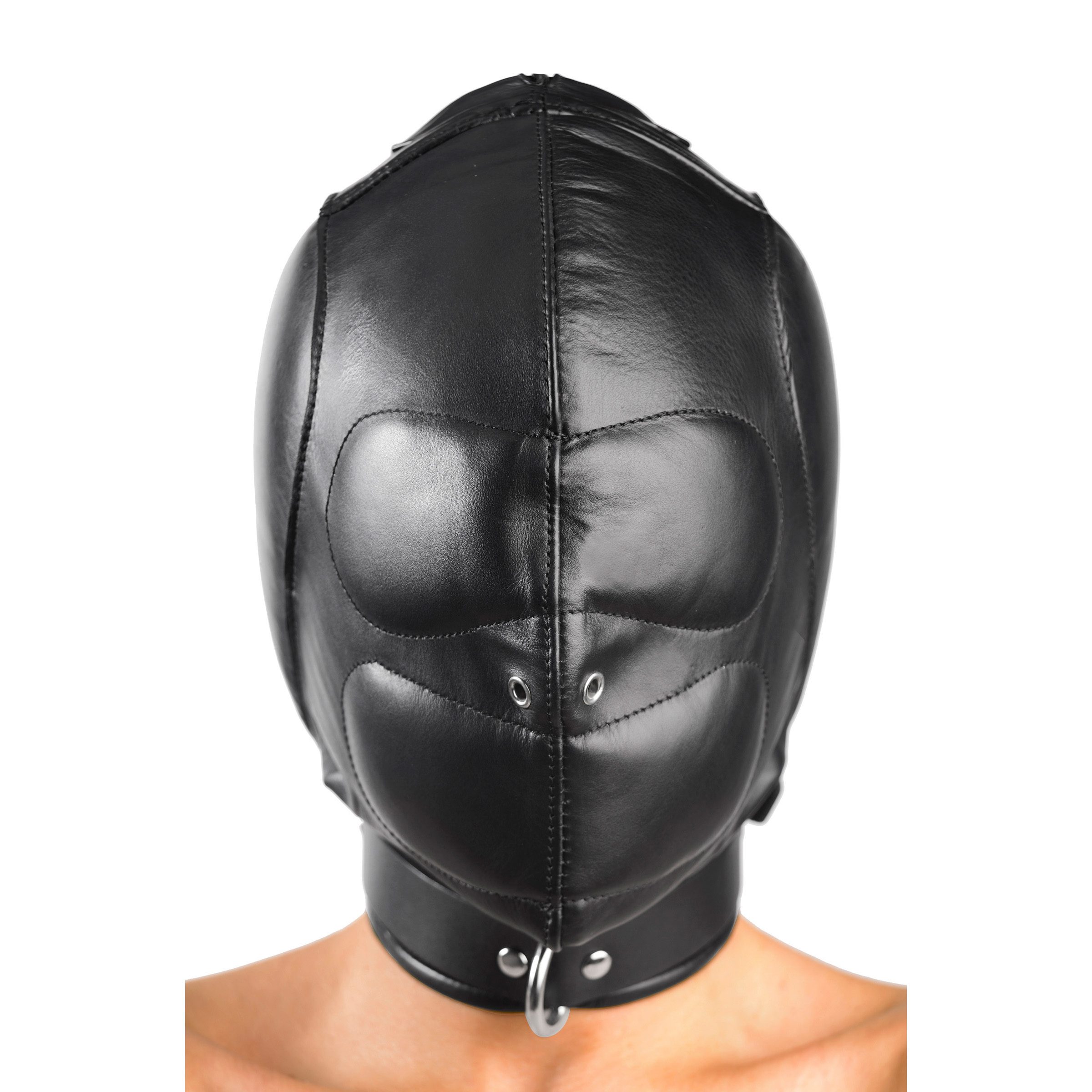 Padded Leather Hood - MediumLarge - Image 3