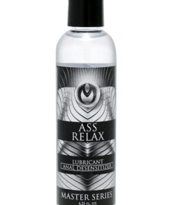Master Series Ass Relax Desensitizing Lubricant - 4.25 oz