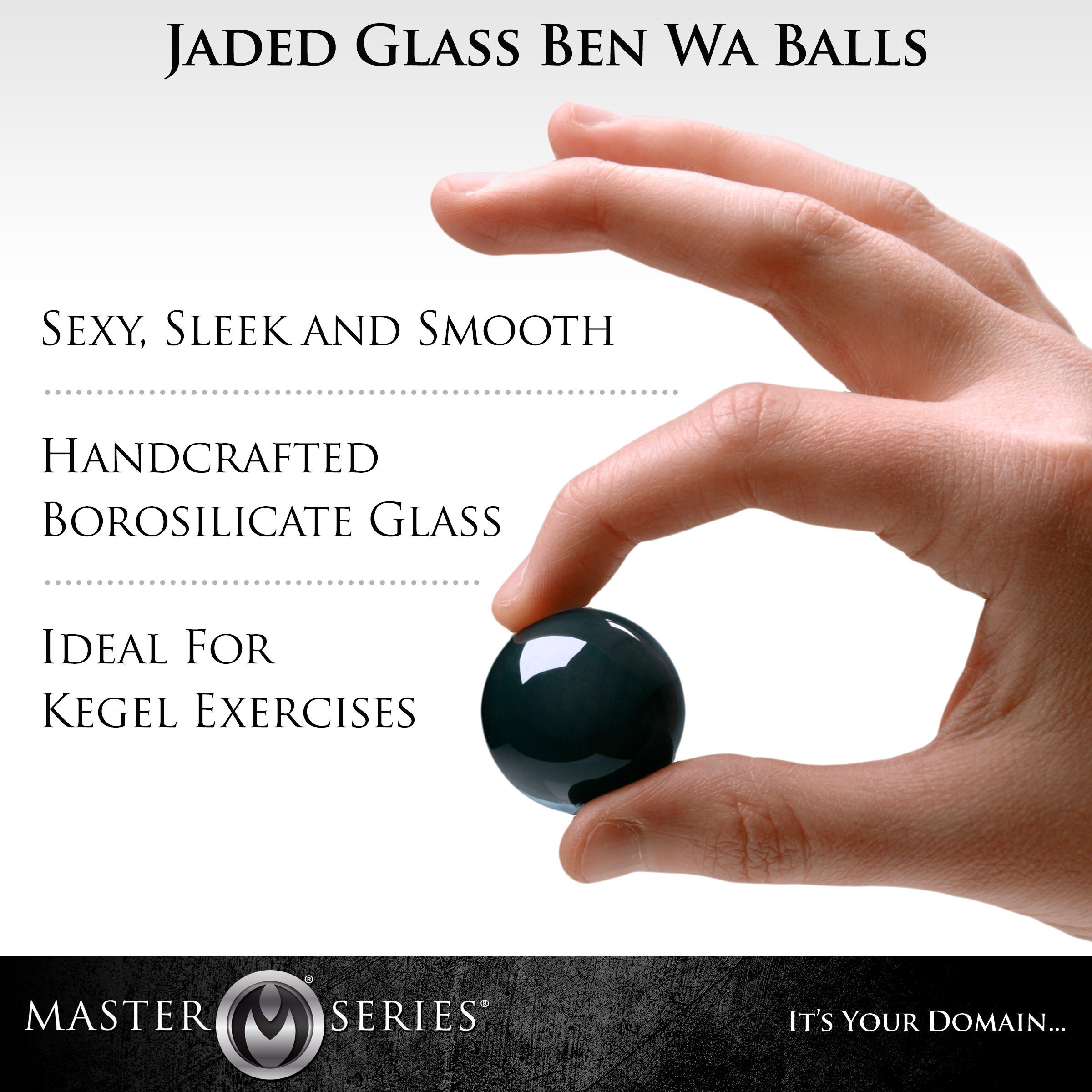 Jaded Glass Ben Wa Balls - Image 2