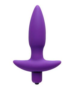 Aria Vibrating Silicone Anal Plug- Small