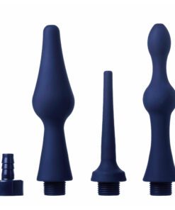 Universal 3 Piece Silicone Enema Attachment Set