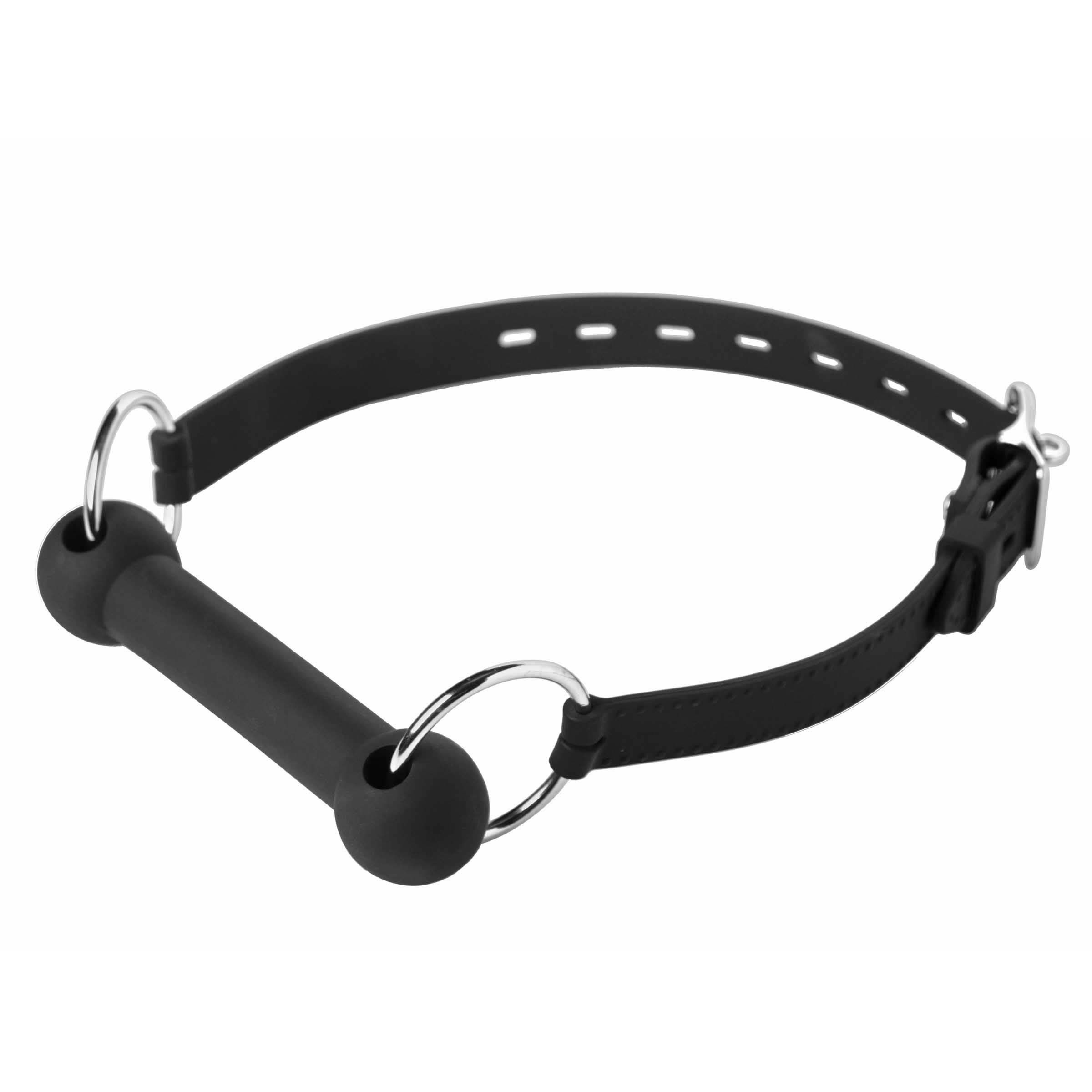 Mr. Ed Lockable Silicone Horse Bit Gag - Image 2