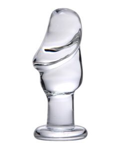 Asvini Glass Penis Anal Plug