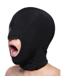 Blow Hole Open Mouth Spandex Hood