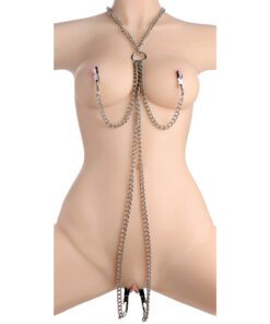 Collar Nipple and Clit Clamp Set