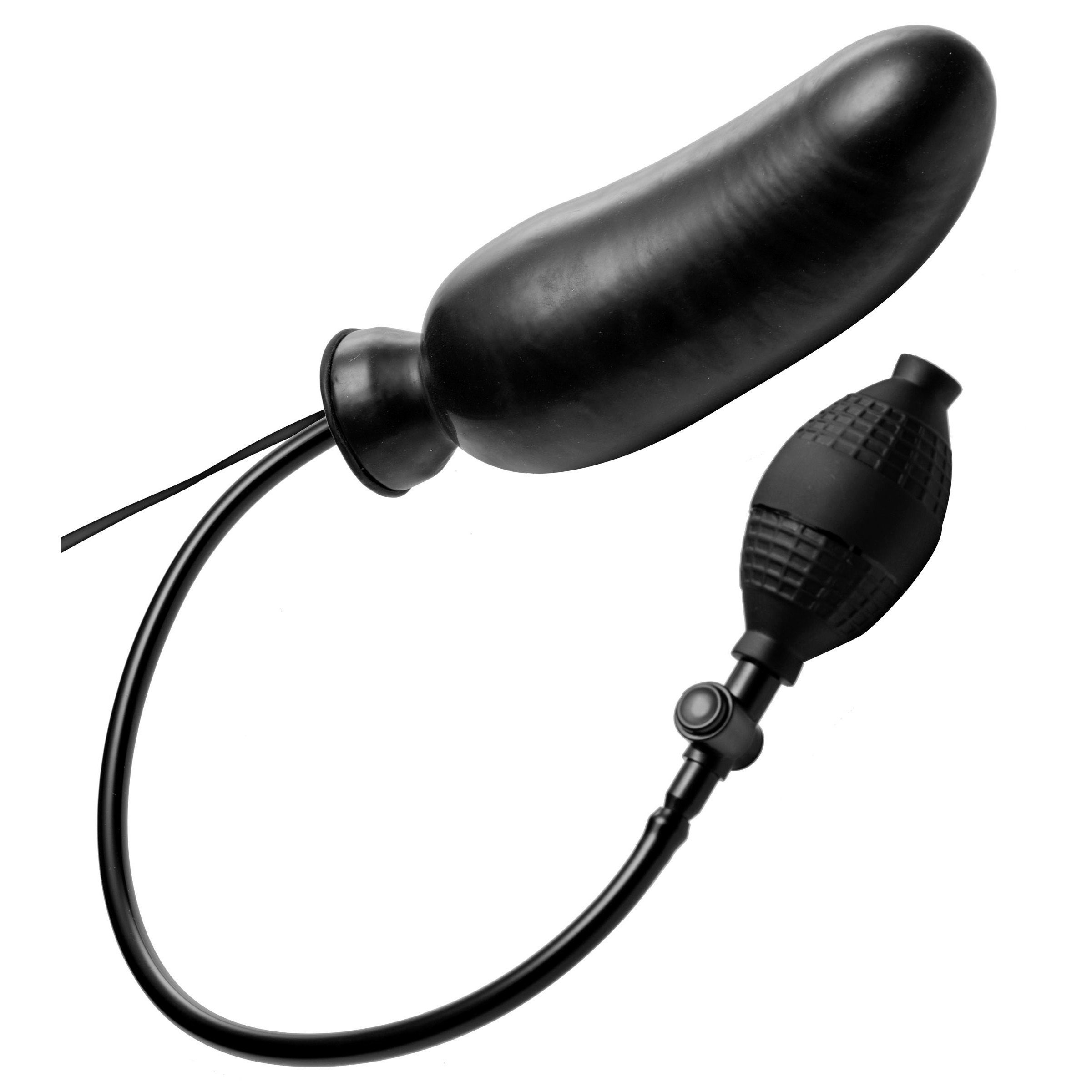 Ravage Vibrating Inflatable Dildo - Image 2