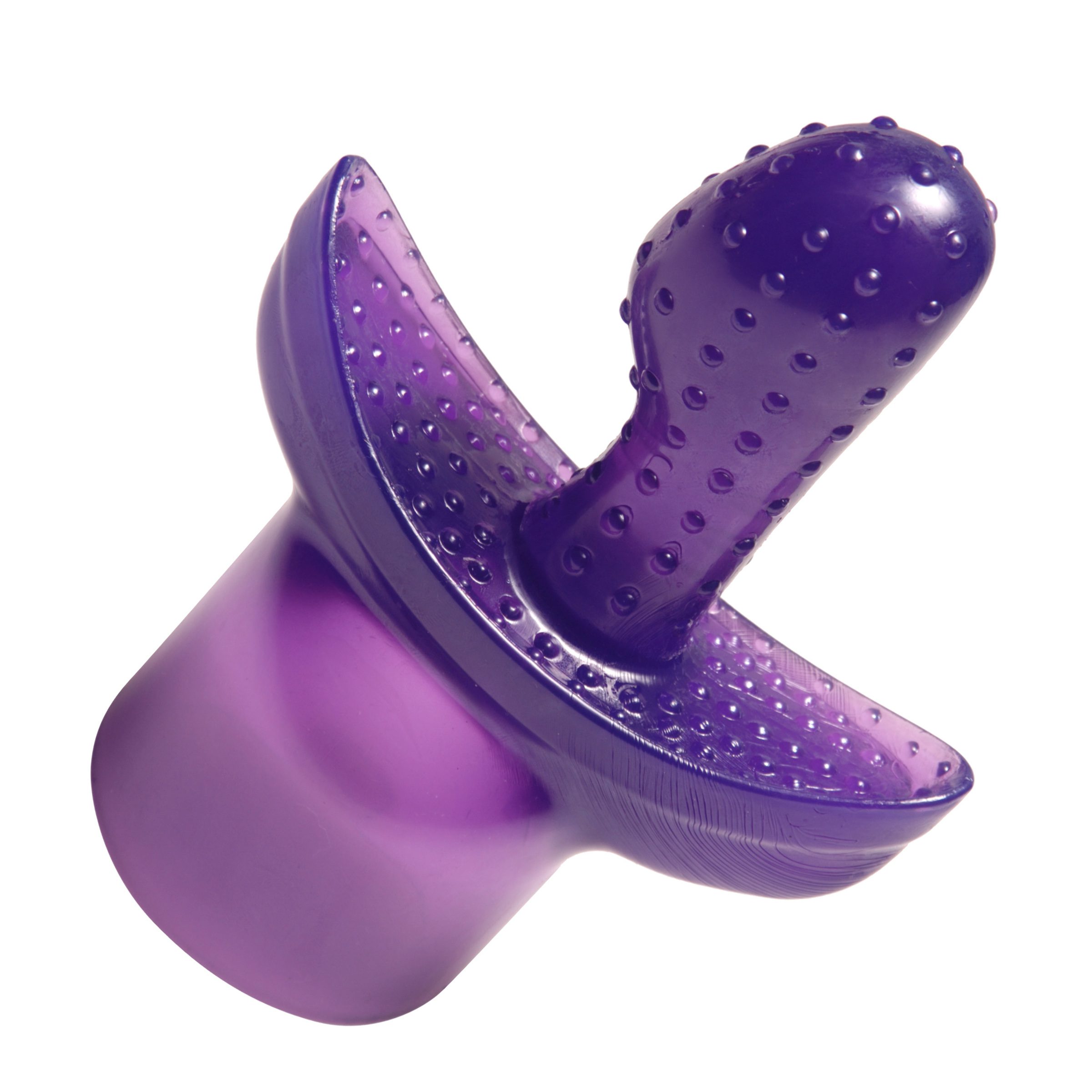 Turbo Purple Pleasure Wand Kit with Free Attachment - Image 3